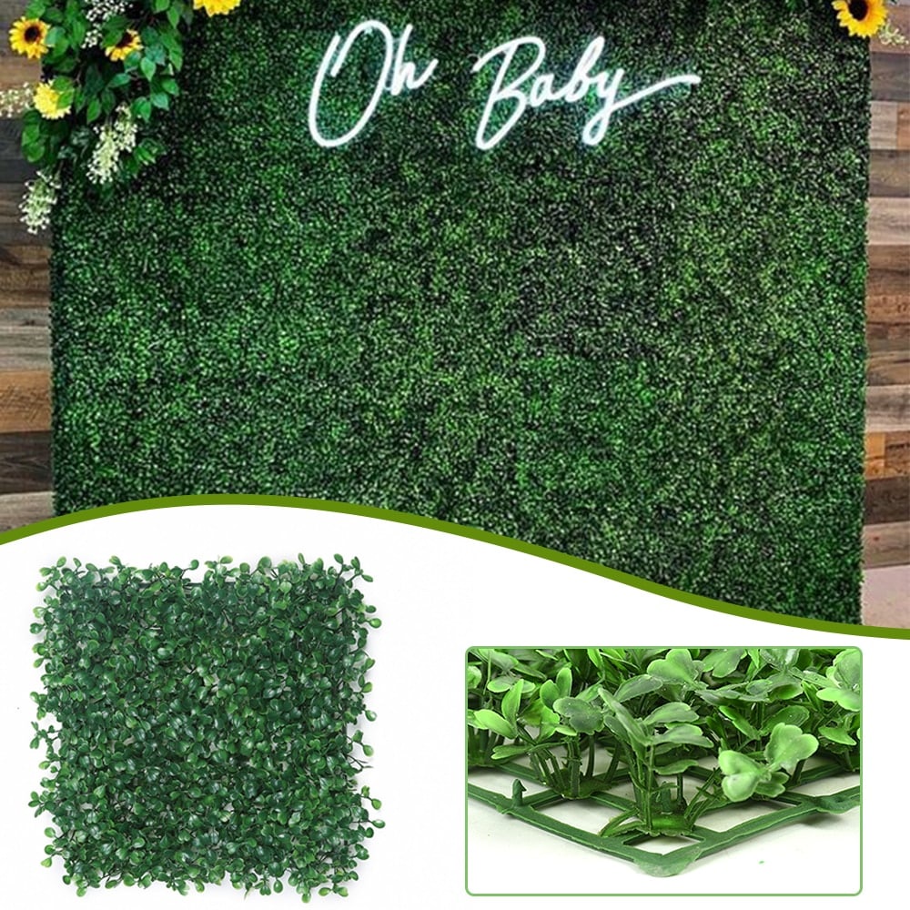 Rumput Plastik Dolar - Rumput Hias Alaska Artificial - Daun Rambat Plastik - Dekorasi Rumah Cafe