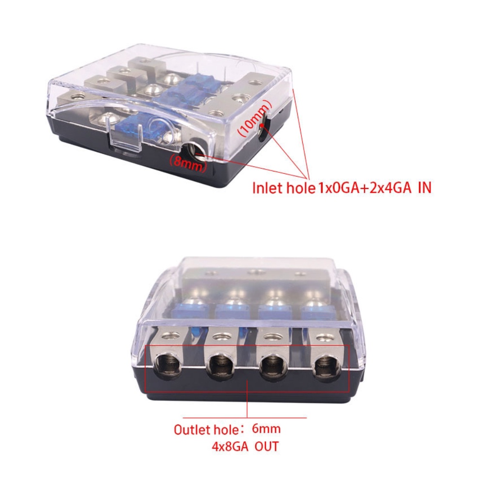 Fuse Sekering Car Audio 60 A ( 3 Varian Output )