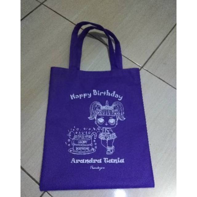 

PO 2530 50gsm tas souvenir spunbond + SABLON