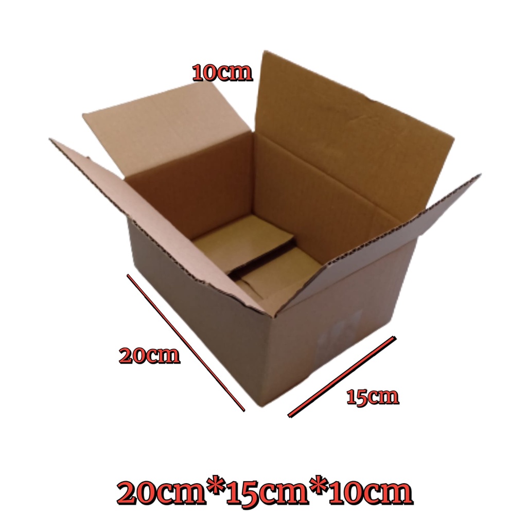 Kardus Sepatu/ Kardus Packing  Box Polos berbagai ukuran
