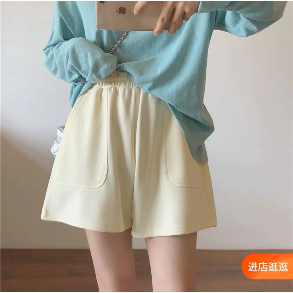 GFS JENIA FLEECE HOTPANTS COMFY PANTS CELANA PENDEK