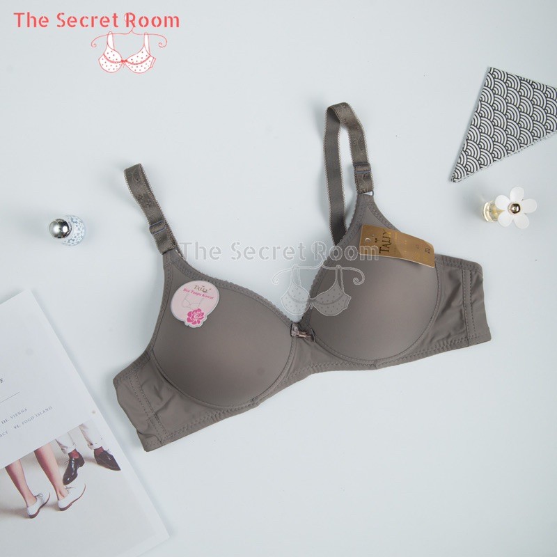 TALLY COMFORT BRA BH 273 | CUP B KECIL | TANPA KAWAT | BUSA TIPIS | 34-38