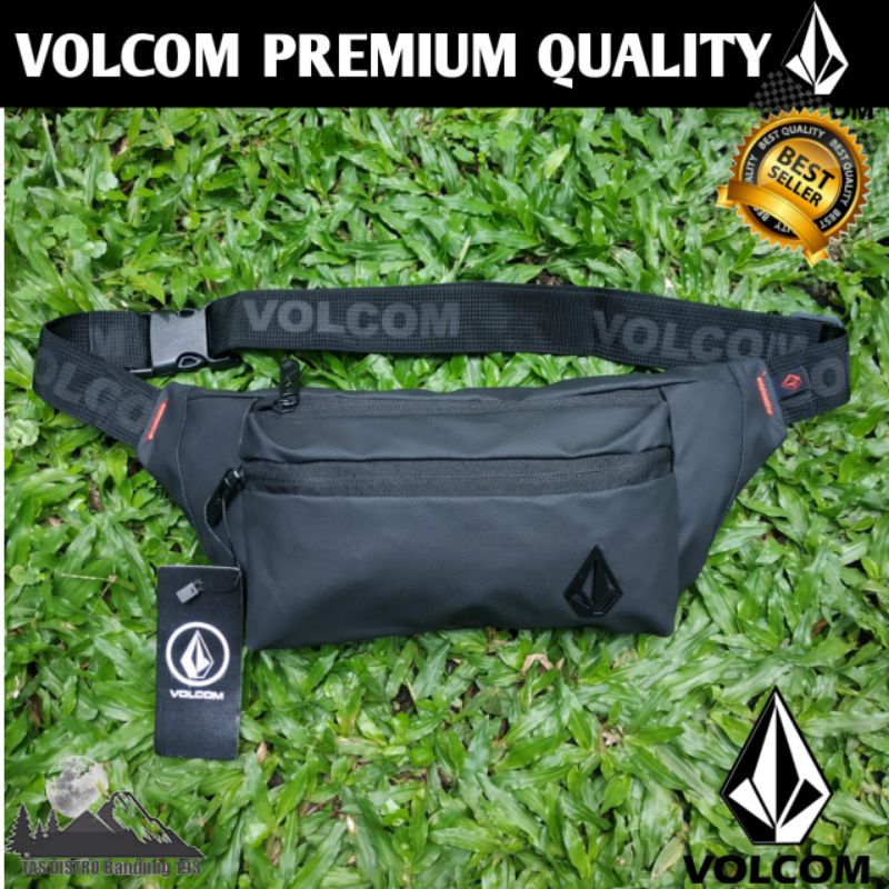 Waistbag VOLCOM 01 G.O waterproof Anti Air / Tas slempang VOLCOM