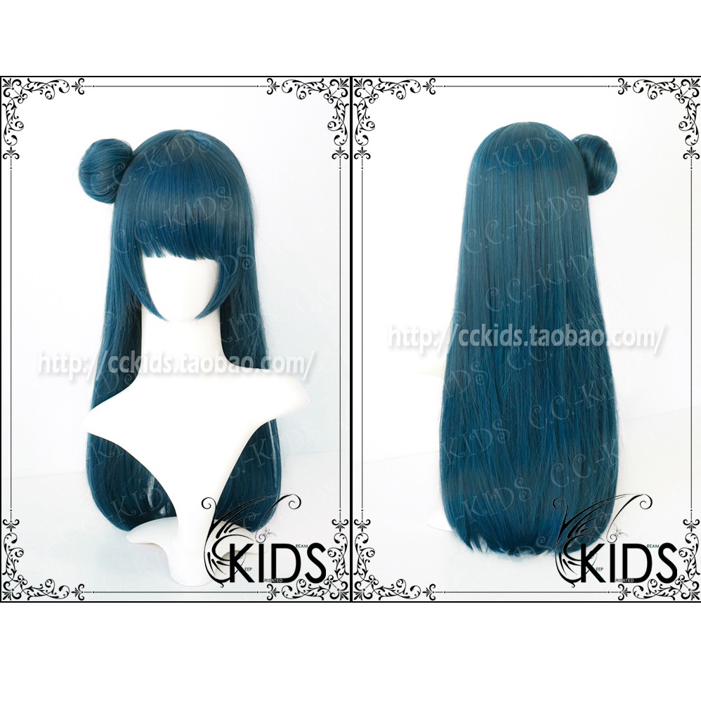 Costume Halloween Kostum Pesta WIG COSPLAY CCKIDS LOVE LIVE SUNSHINE TSUSHIMA YOSHIKO