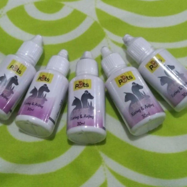 (1pcs) obat diare kucing dan anjing - p3ts diare 30 ml