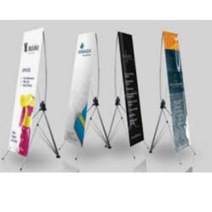 [PRODUK 70P] Standing Tiang Rangka Stand Y Banner Benner Bener Alumunium 60x160 Display J0S