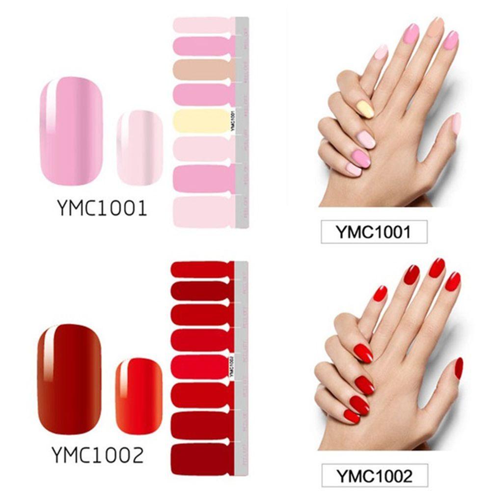 Preva Stiker Kuku Motif Garis Untuk Dekorasi Nail Art