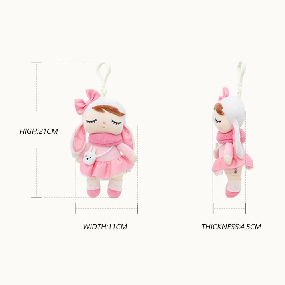 Timekey Metoo Mainan Boneka Kartun Angela Rabbit Hutan Mini Untuk Hadiah Natal Ulang Tahun Anak Perempuan D2E9