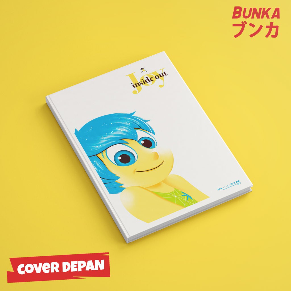 

Notebook Inside Out Joy Hardcover A5 Buku Tulis Catatan Note Agenda Planner Jurnal