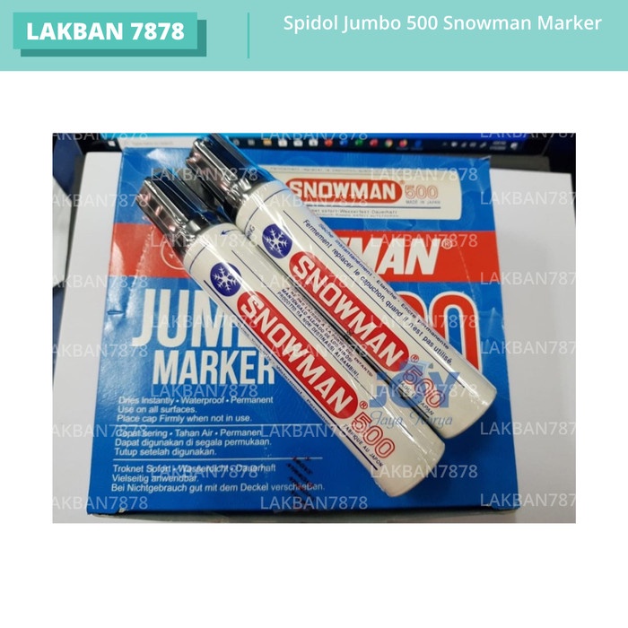 

Spidol JUMBO 500 Snowman Marker