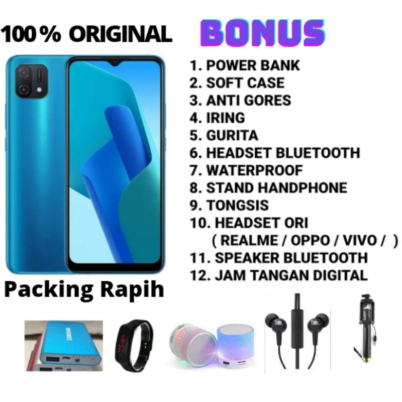 OPPO A16E RAM 3/32 RESMI