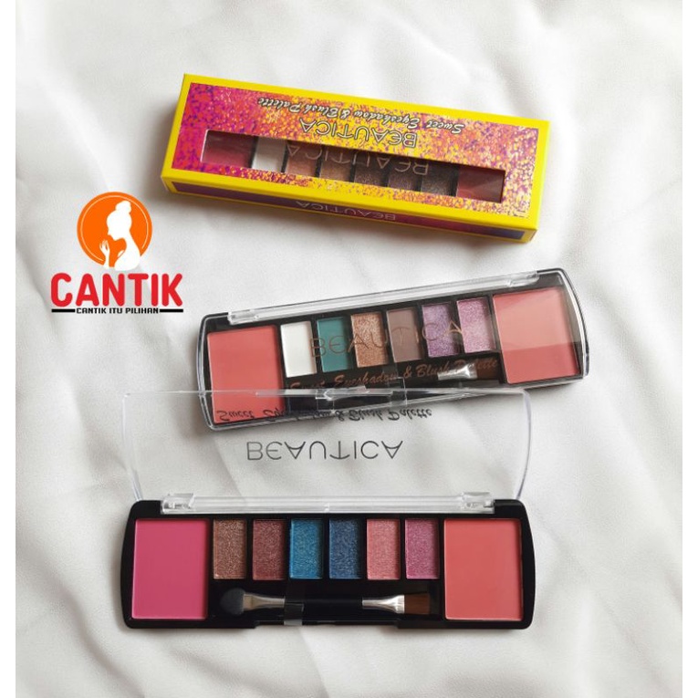 BEAUTICA EYESHADOW + BLUSH ON - EYESHADOW + BLUSH ON BEAUTICA - EYESHADOW 2 IN 1