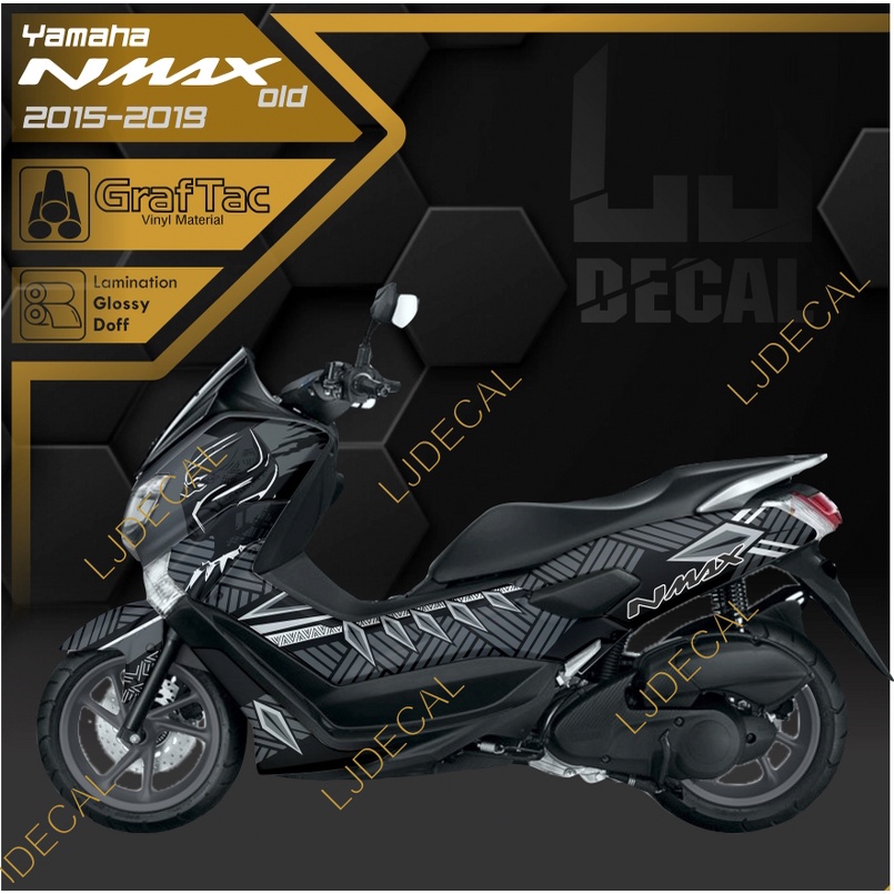 Decal Nmax Old dan New Black Panther