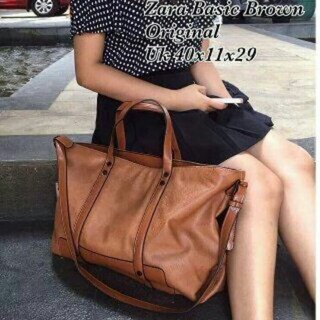 TAS WANITA import branded ZARA BASIC TRAFALUC ORI SUPLIER TANGAN 1