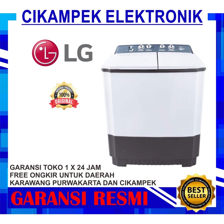 Jual MESIN CUCI LG 2 TABUNG 8KG P8000N 8 KG P 800 | Shopee Indonesia