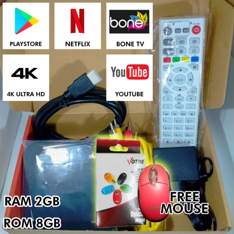 ANDROID TV BOX /SMART TV BOX/STB Android HG680-P Unlock/ROOT