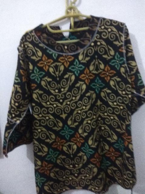 Batik Kalongan | Couple Batik Hem Dan Blouse Seragam Kantor Best Seller Terlaris