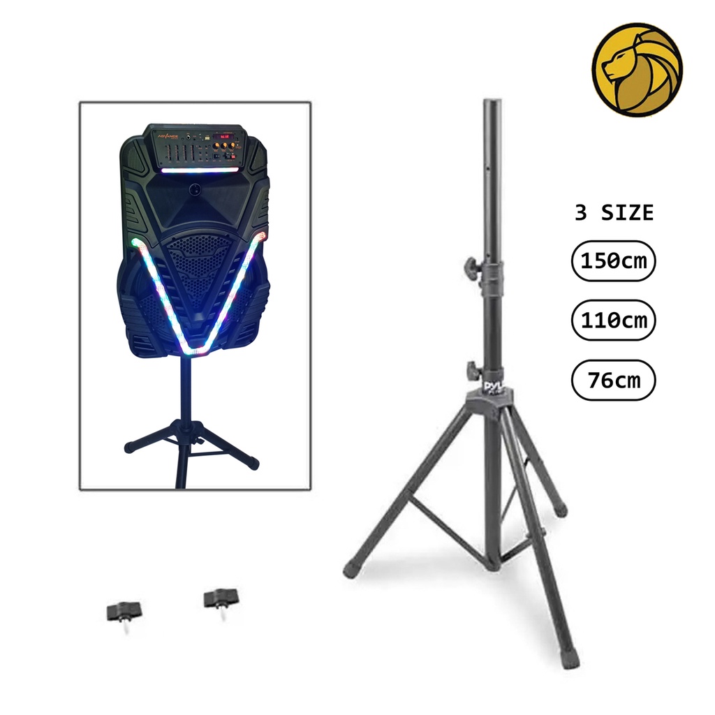 Tripod / Kaki Speaker Profesional Stand Speaker Berkualitas Tahan Hingga 50 Kg