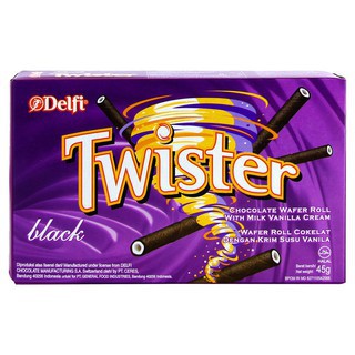 

Twister Black Vanila Wafer Roll 120 Gr