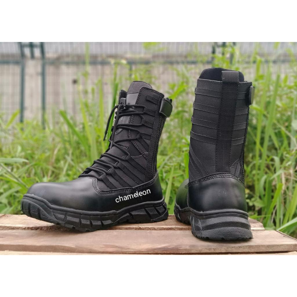 Sepatu Safety Boots Cocok Buat Naik Gunung Hiking Adventure Ujung Besi Terbaru 2023