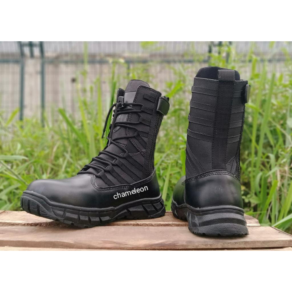 Sepatu Safety Boots Cocok Buat Naik Gunung Hiking Adventure Ujung Besi Terbaru 2023