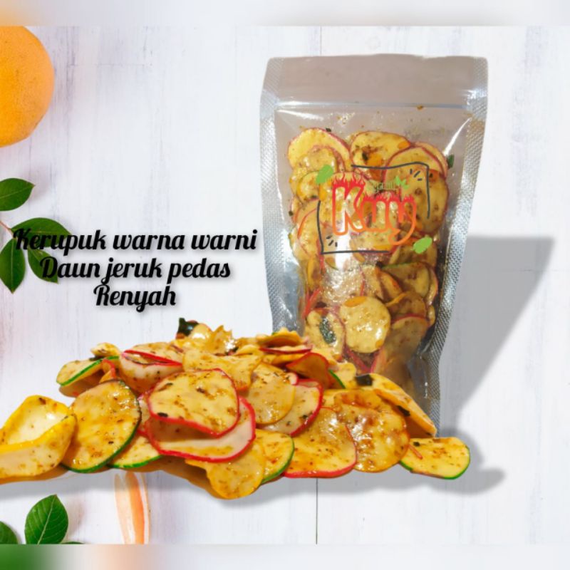 

maknana kekinian kerupuk bantat oedas gurih daun jeruk