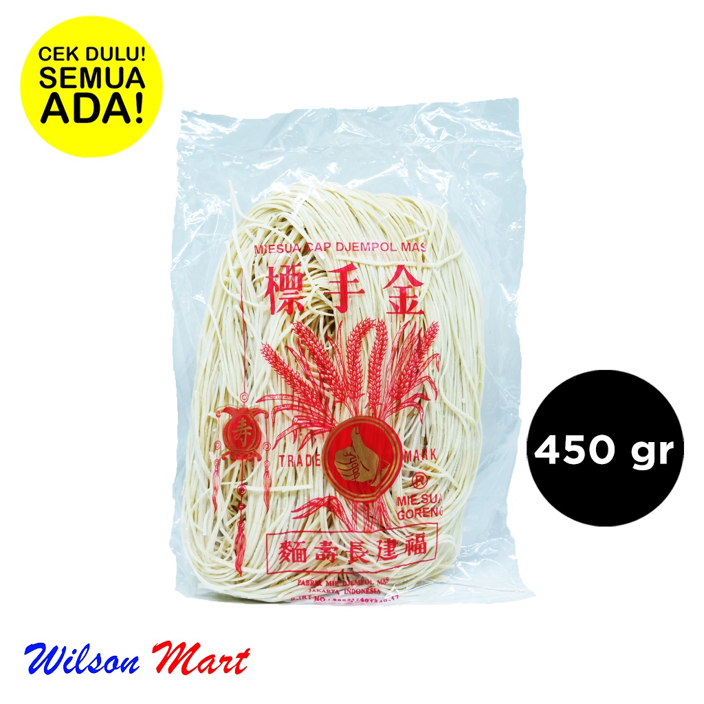 

MIESUA CAP DJEMPOL MAS 450 GRAM MISUA MIESOA GORENG