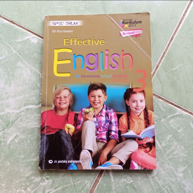 Buku Effective English kelas 3 SD cv.pustaka andromedia