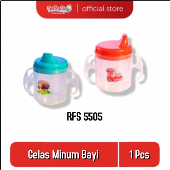 Reliable Gelas Bayi Cangkir Aneka Warna RFS-5505