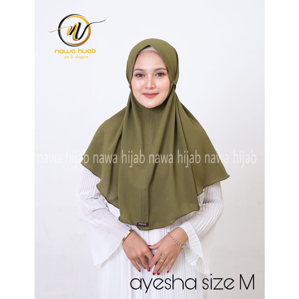 Hijab BERGO AYESHA (M) ORI NAWA