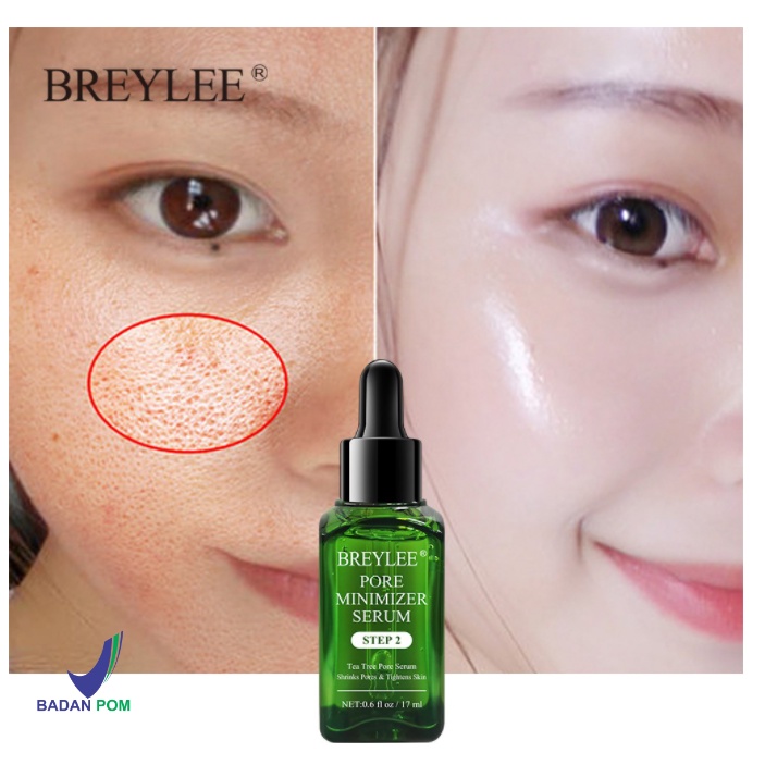 [BPOM] BREYLEE Pore Minimizer Serum Step 2 - Mengencangkan , Mengecilkan Pori , &amp; Mengontrol Minyak Wajah (17ml)