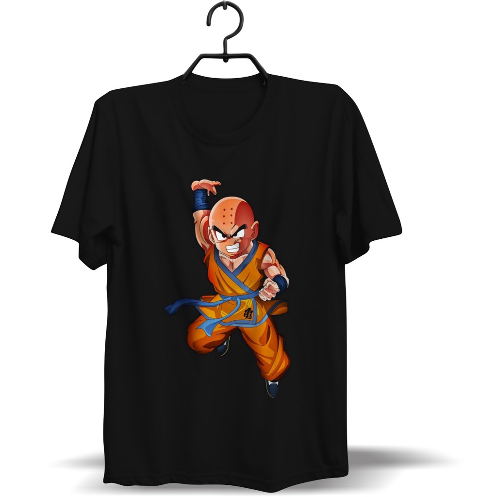 BAJU KAOS PRIA DRAGON BALL SABLON SATUAN DTG DTF