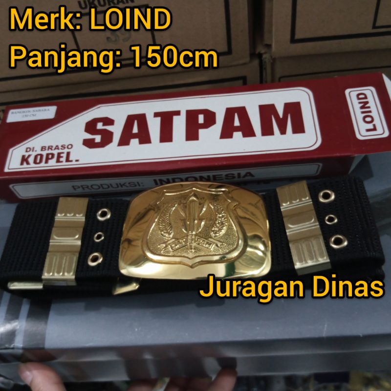 Kopel satpam size besar 150cm hitam merk Loind