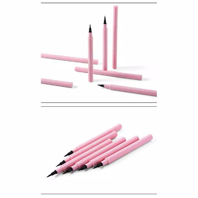 ❤️G.A.SHOP❤️ LAMEILA EYELINER BLACK PINK