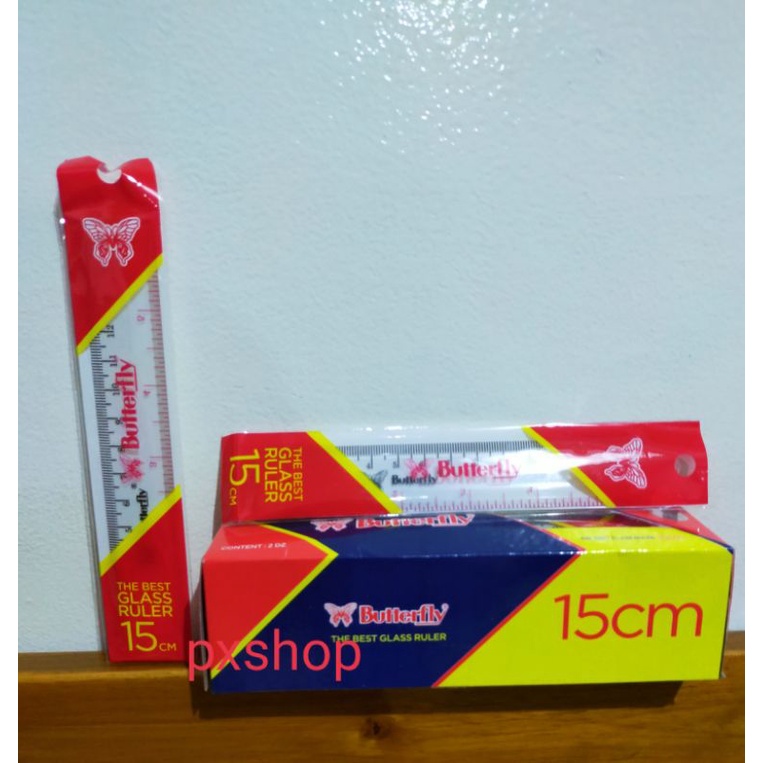 

Penggaris 15 cm Butterfly