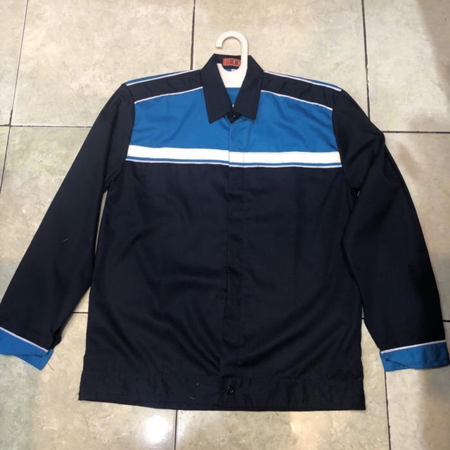 Seragam safety- seragam kerja proyek- bisa tambah bordir- seragam kerja safety kombinasi