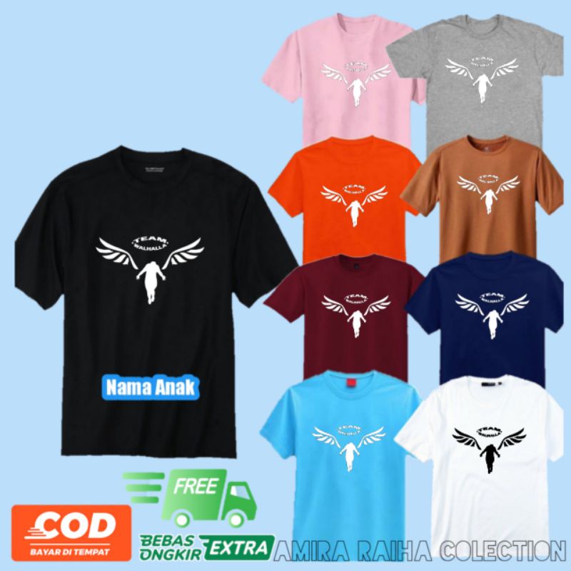 kaos valhalla tokyo revengers/kaos anak team valhalla tokyo revengers