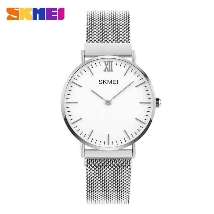 Jam Tangan WANITA SKMEI 1319 MAGNET SILVER