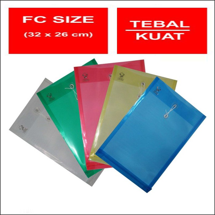 

BAG FILE TALI FOLDER ONE UKURAN FC / FOLIO SATUAN
