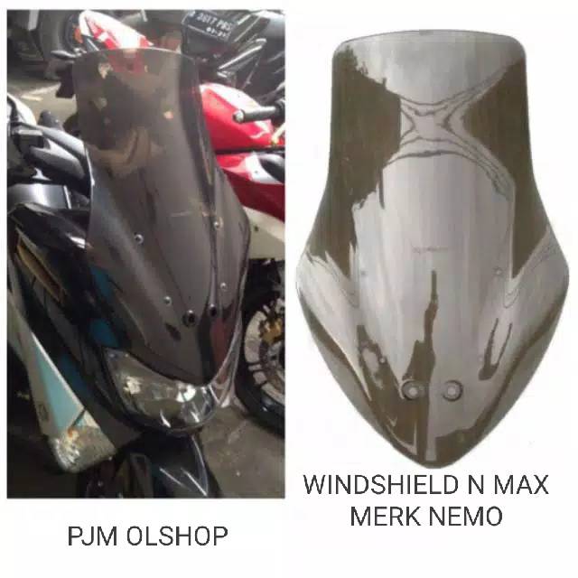 Visor Nmax Winshield Nmax Winsil Nmax Merk Nemo Original