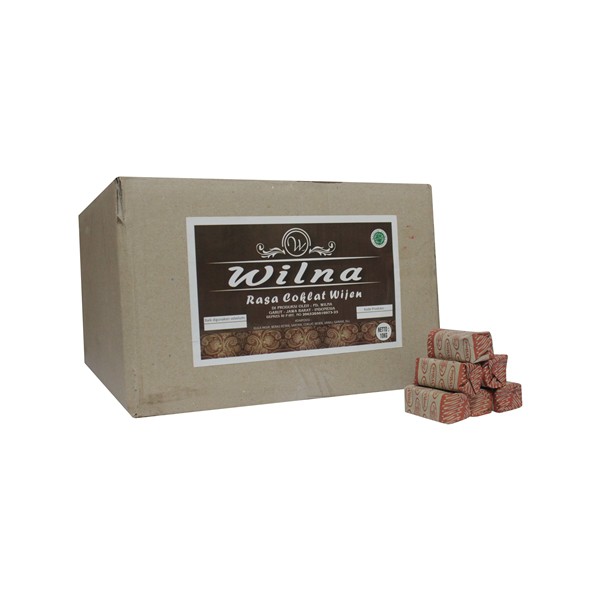 

Dodol Wilna Cokelat Wijen dodol kemasan dus 10kg TRIWANDI SNACK