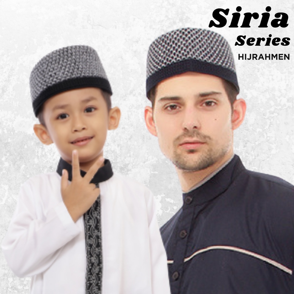 Rahmen - Peci Kopiah Songkok Rajut seri Siria