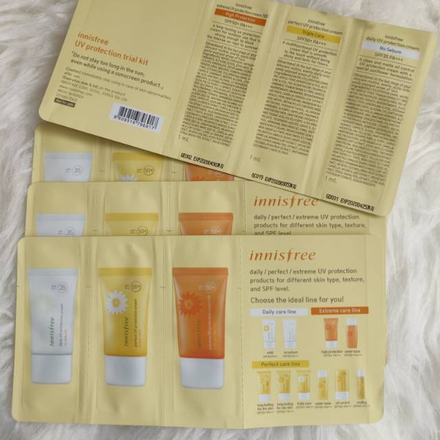 INNISFREE UV Protection trial Kit