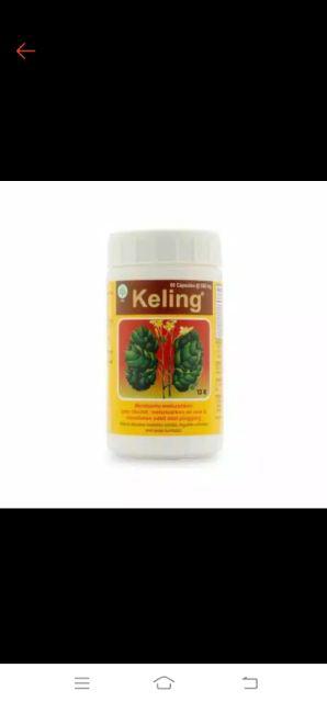 Keling 60 Capsul. Membantu Meluruhkan Batu Oksalat Di Ginjal Dan Saluran Kemih3