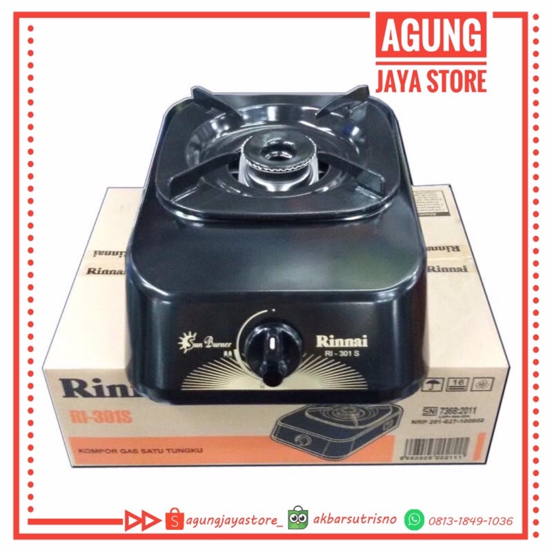 KOMPOR Rinnai 1 Tungku / 301S