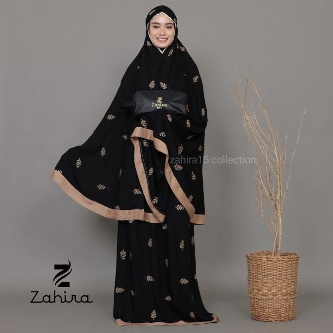 Mukena Dewasa Jumbo Katun Rayon Daily Tropical.Zahira Collection