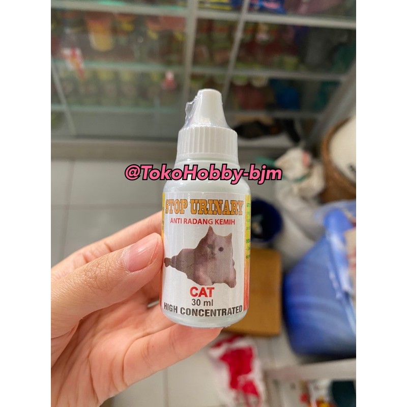 stop urinary kucing anti radang kemih - obat kencing kucing - obat pipis kucing radang saluran kemih