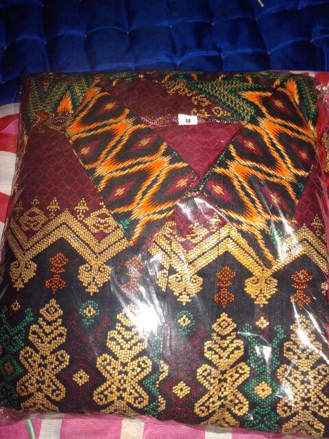 Batik Couple Azkana Etnic Gradasi 5 Srg 767 Maura Couple - Sania Ruffle Batik Couple Ori Ndoro