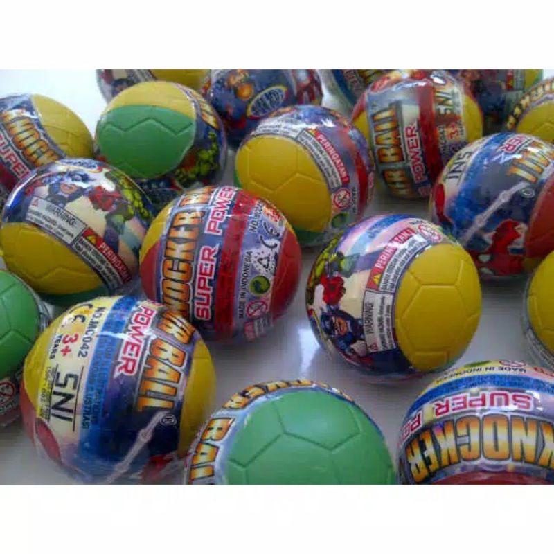 Bola Isi Kejutan / Mainan Knocker Ball ( harga tertera untuk 1 pcs)