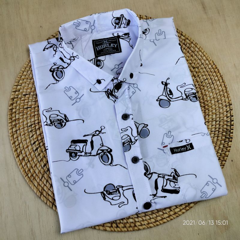 BISA PILIH MOTIF ) Kemeja Surfing | Hem surfing Murah | kemeja distro